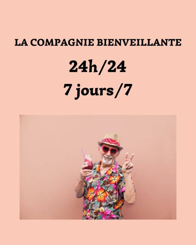 service de dame de compagnie à domicile